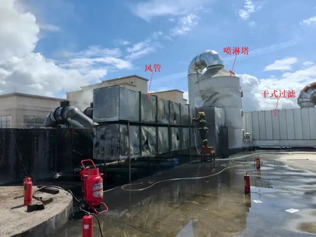 家具廠發(fā)生火災原因可能不是噴淋塔